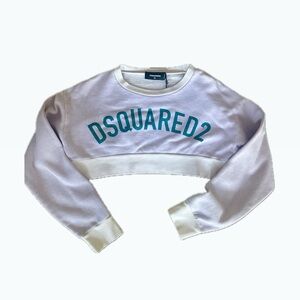 NWT DSQUARED2 Women’s Cropped Sweatshirt